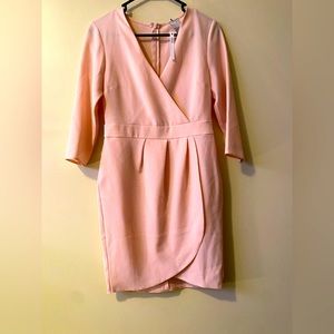 ASOS women’s peach mid thigh length dress size 2